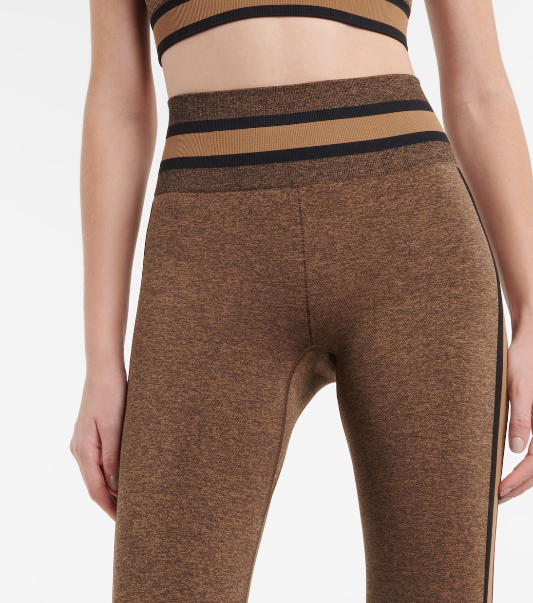 Marle high-rise cropped jersey leggings | The Upside