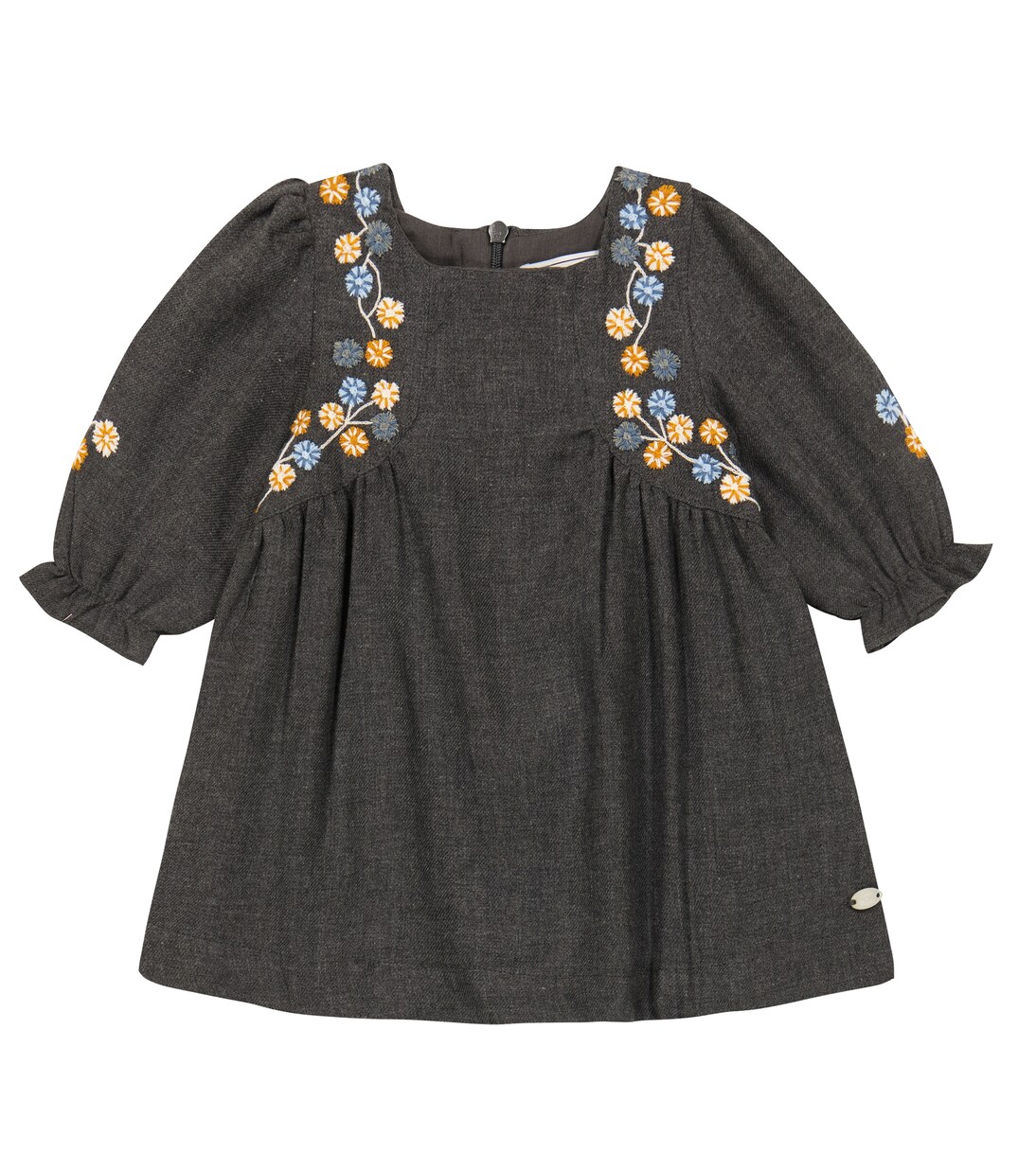 Baby Kleid aus einem Baumwollgemisch | Tartine et Chocolat