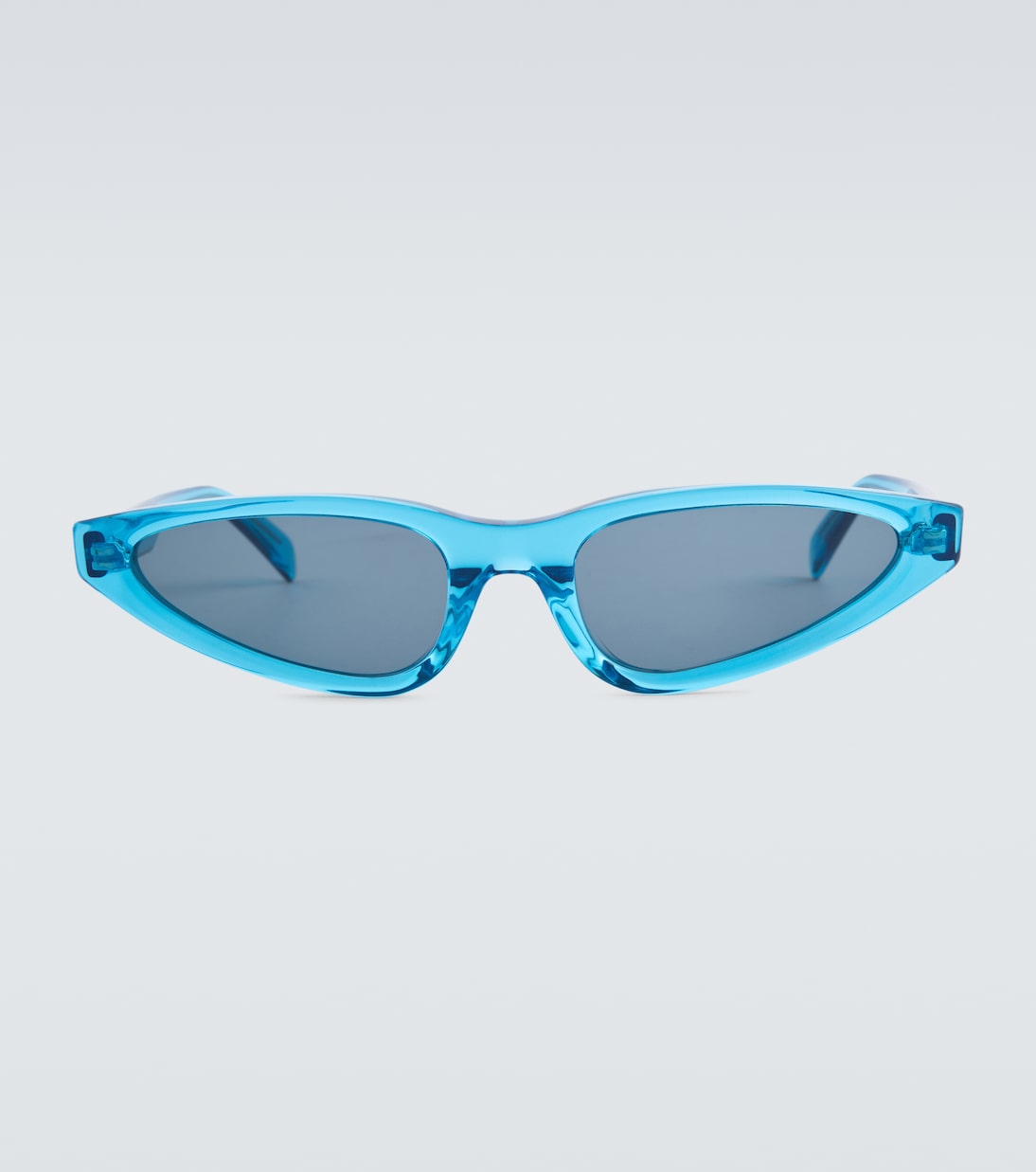 Cat eye sunglasses in blue Celine Eyewear Mytheresa