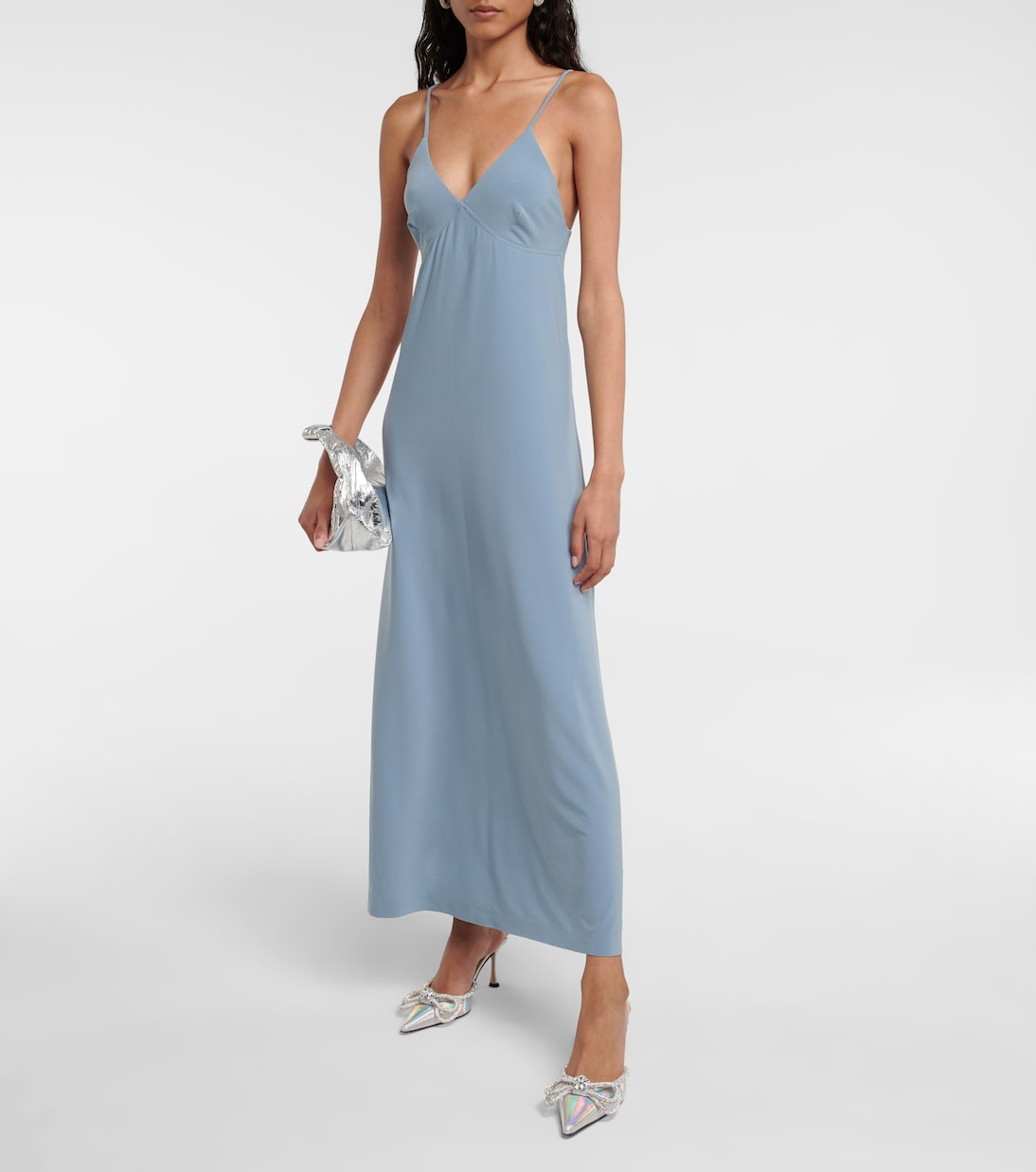 Jersey slip maxi dress | Norma Kamali