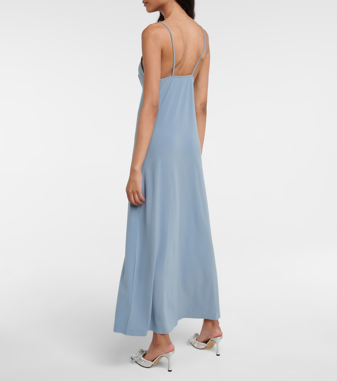 Jersey slip maxi dress | Norma Kamali