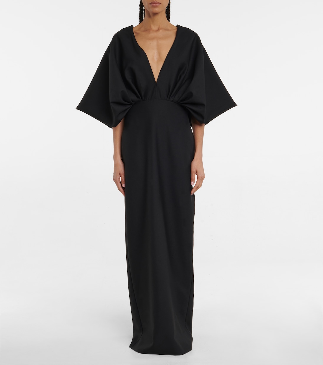 Abito lungo in lana e mohair | The Row