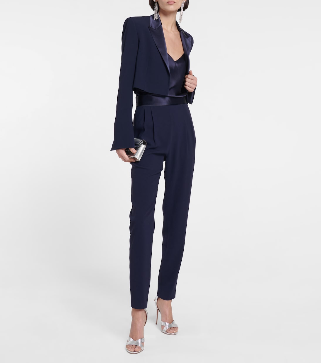 Pantaloni slim a vita alta | Galvan