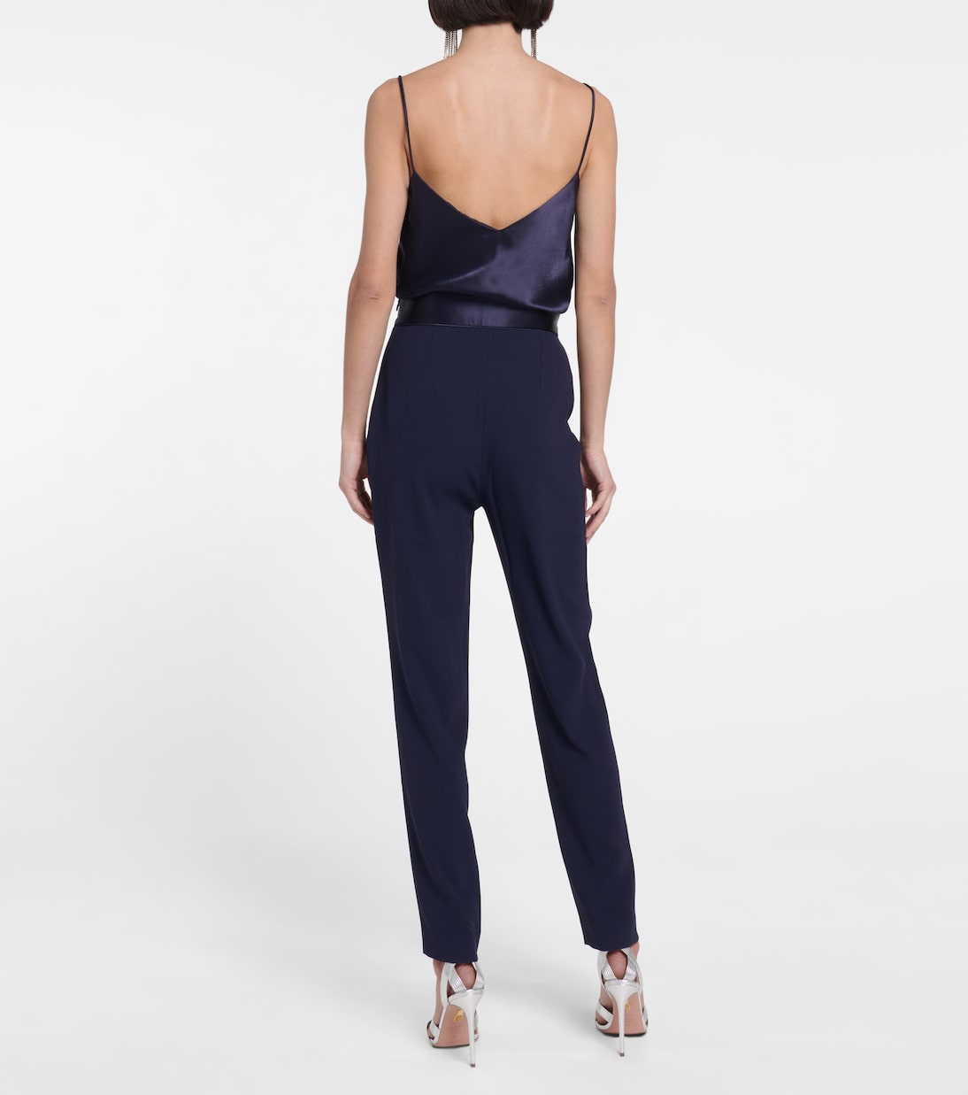 Pantaloni slim a vita alta | Galvan