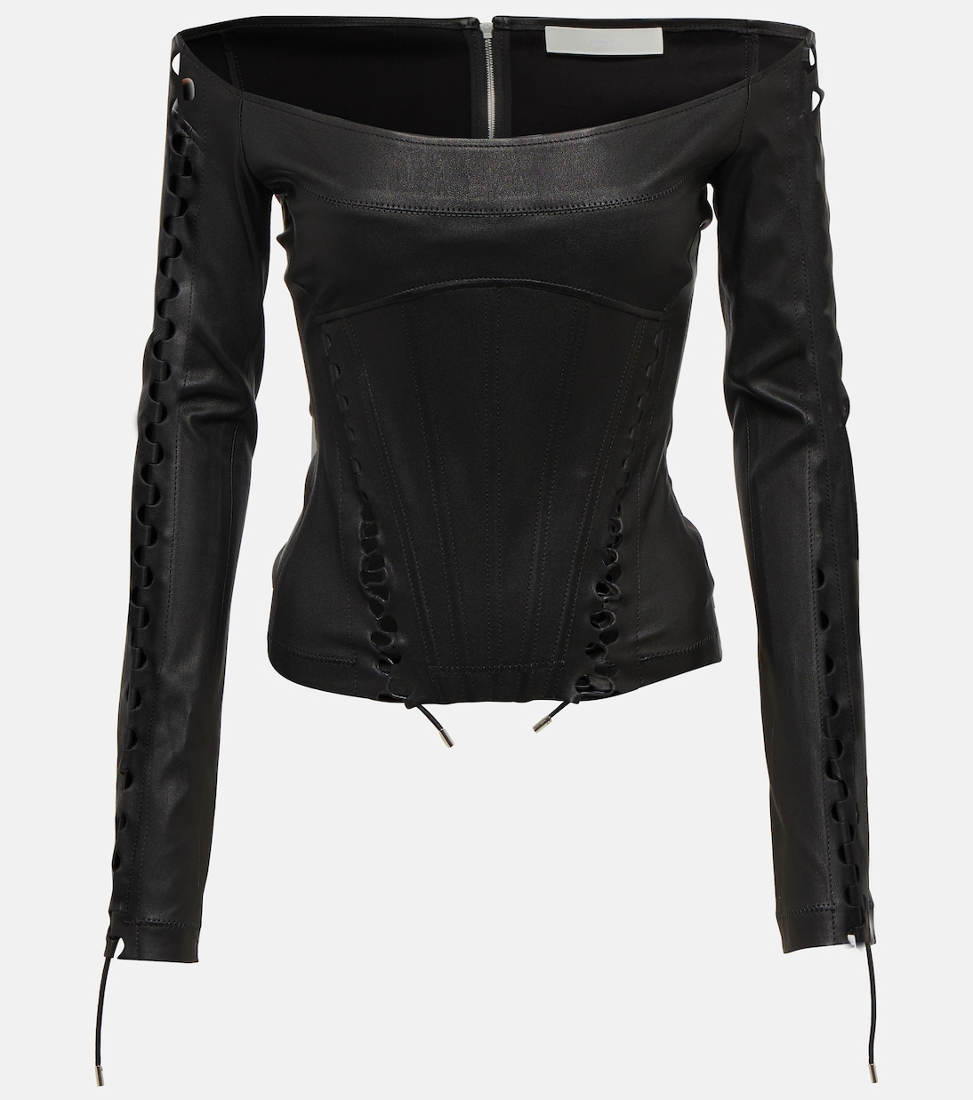 Top bustier en cuir | Dion Lee