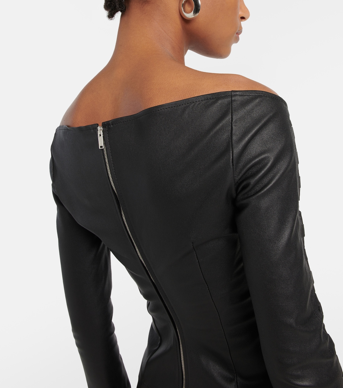 Top bustier en cuir | Dion Lee