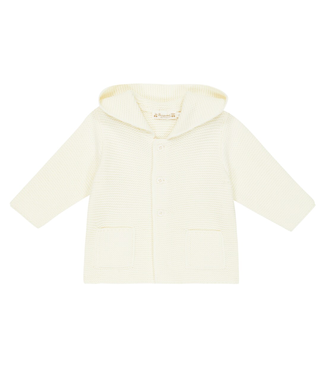 Baby - Cardigan Atexane in cotone e lana | Bonpoint