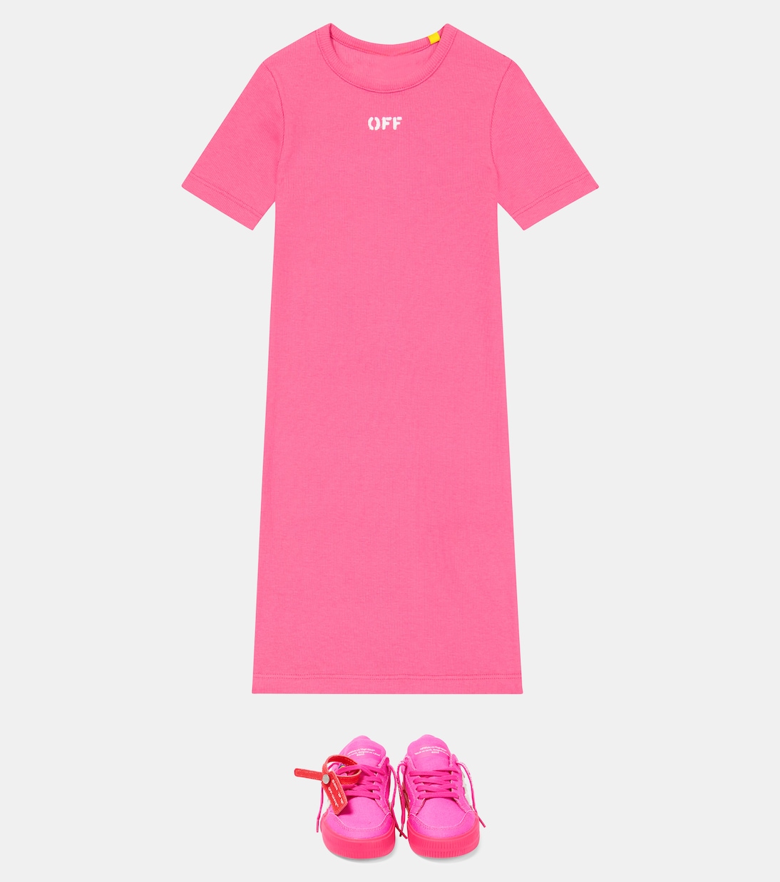Kleid aus einem Baumwollgemisch | Off-White Kids