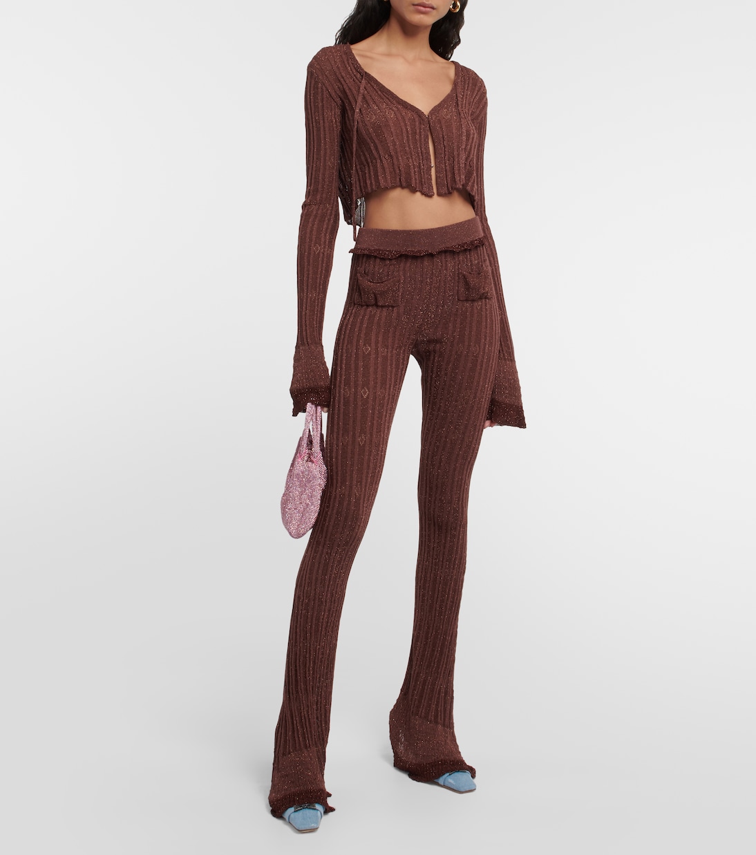Legging évasé à taille haute | KNWLS