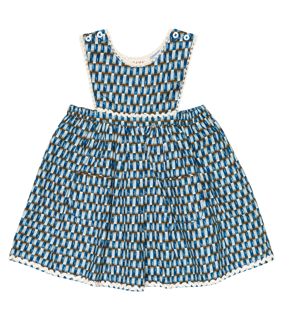 Baby Kleid Jupiter aus Baumwolle | Caramel