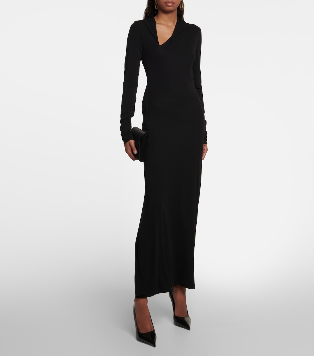 Maxikleid aus Jersey | Versace