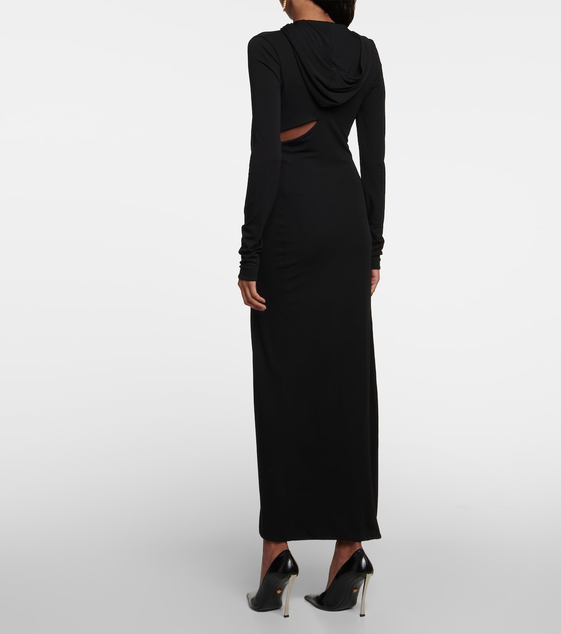 Maxikleid aus Jersey | Versace