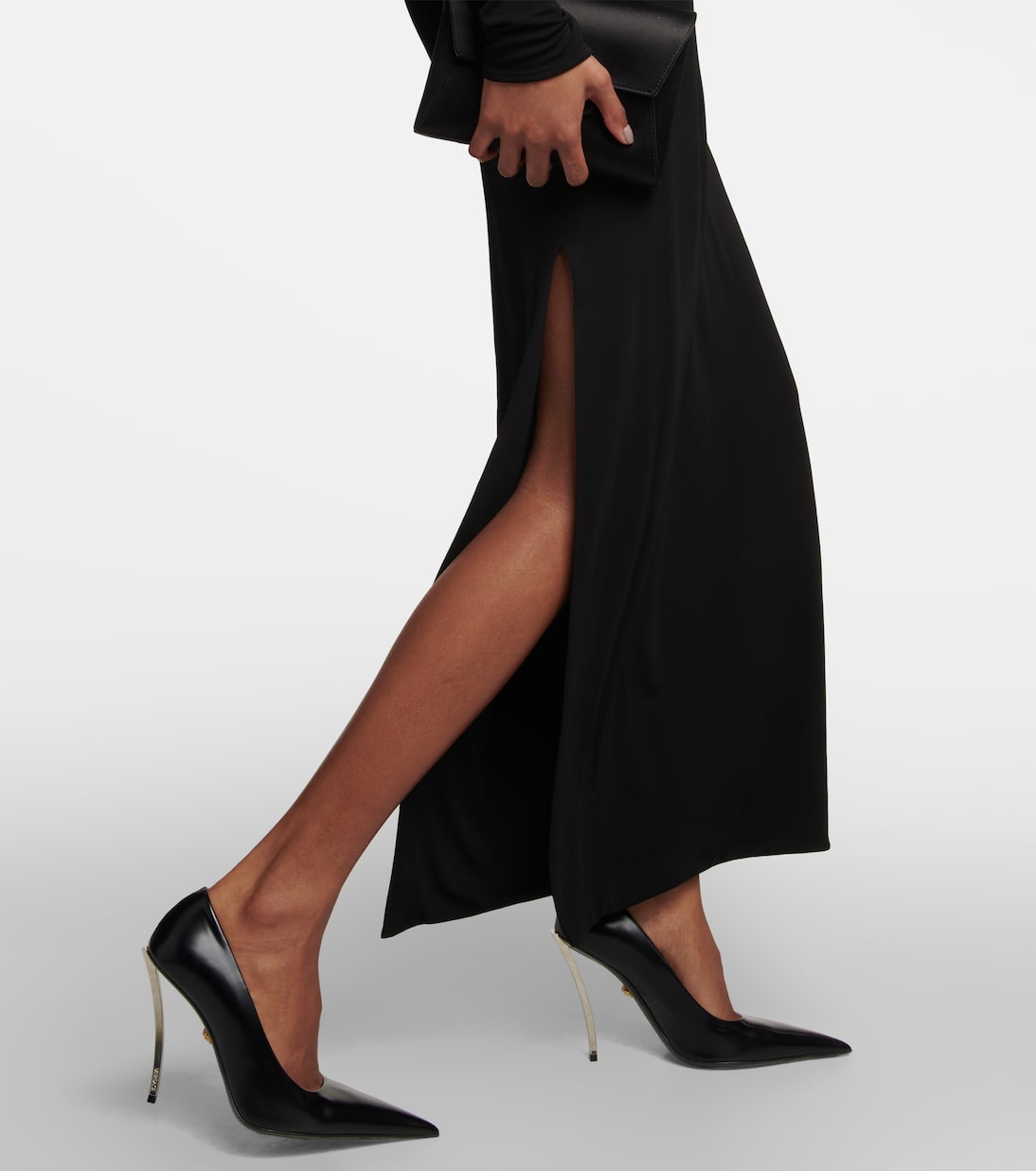 Maxikleid aus Jersey | Versace