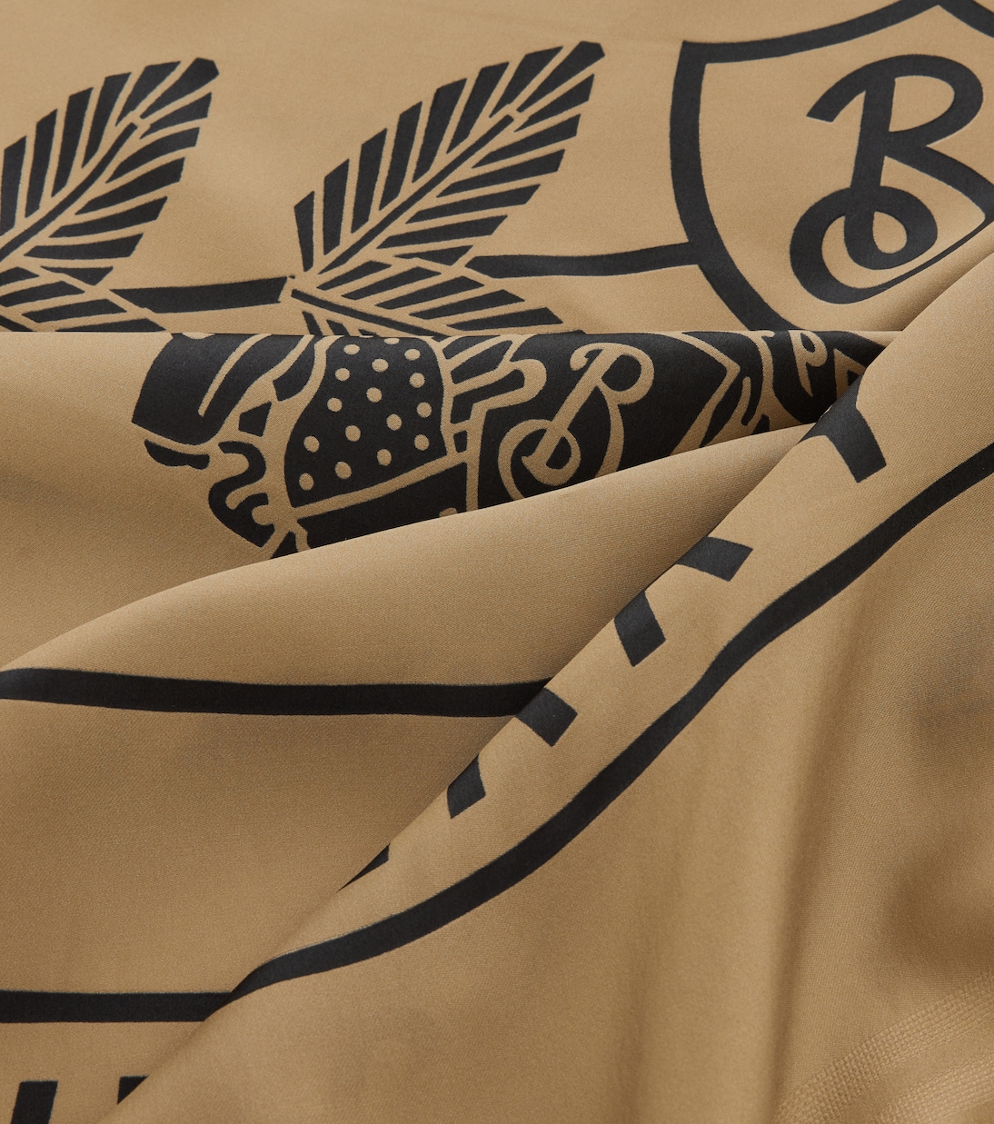 Foulard imprimé en soie | Burberry
