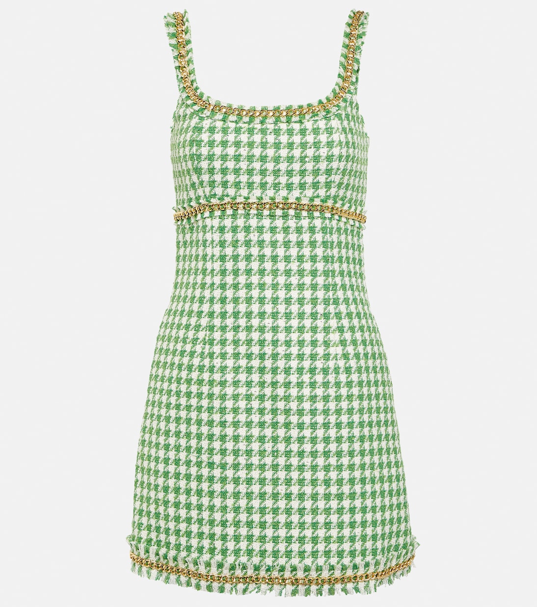 Cher houndstooth minidress | Rebecca Vallance