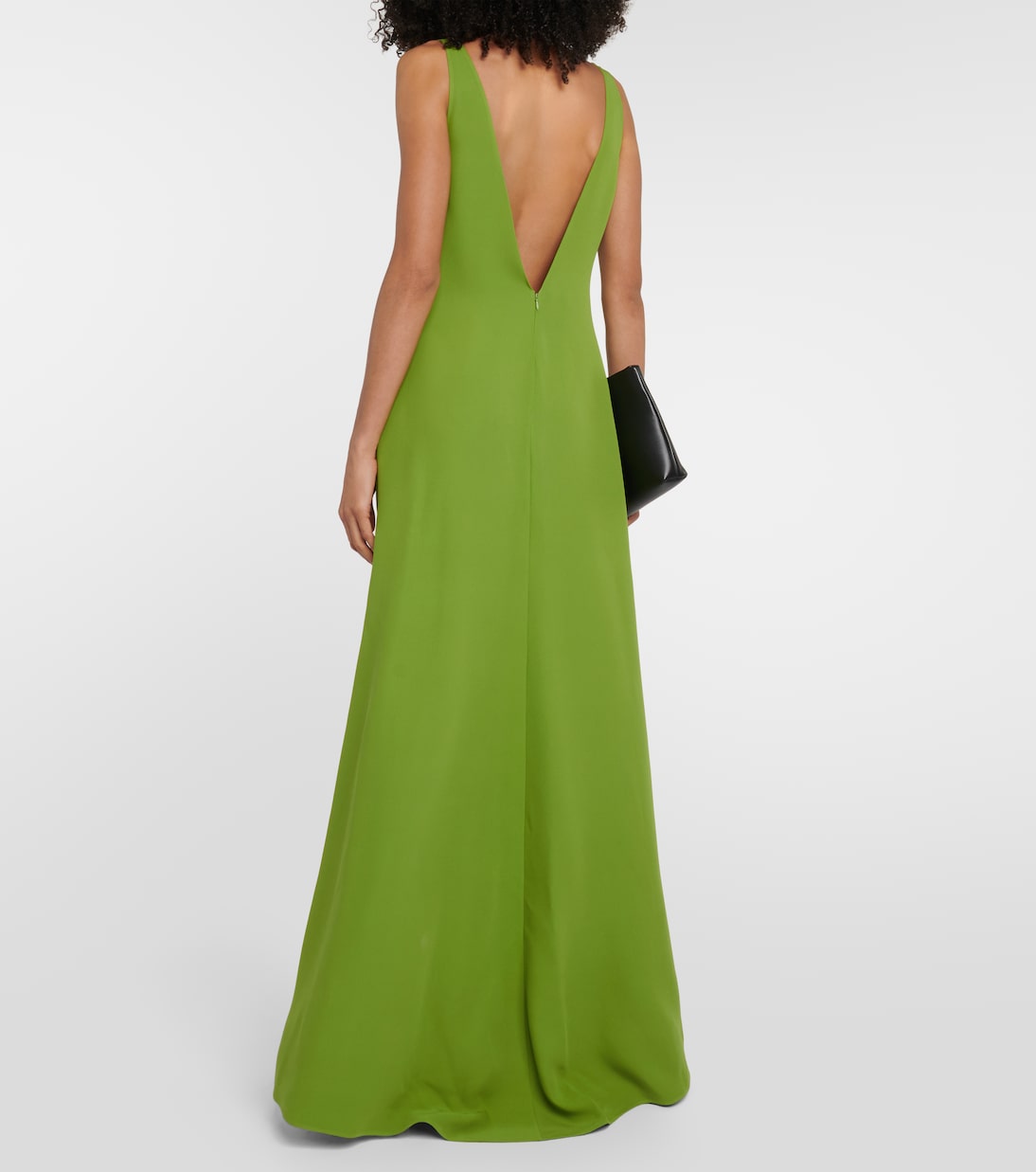 Maxikleid aus Seiden-Crêpe | Valentino
