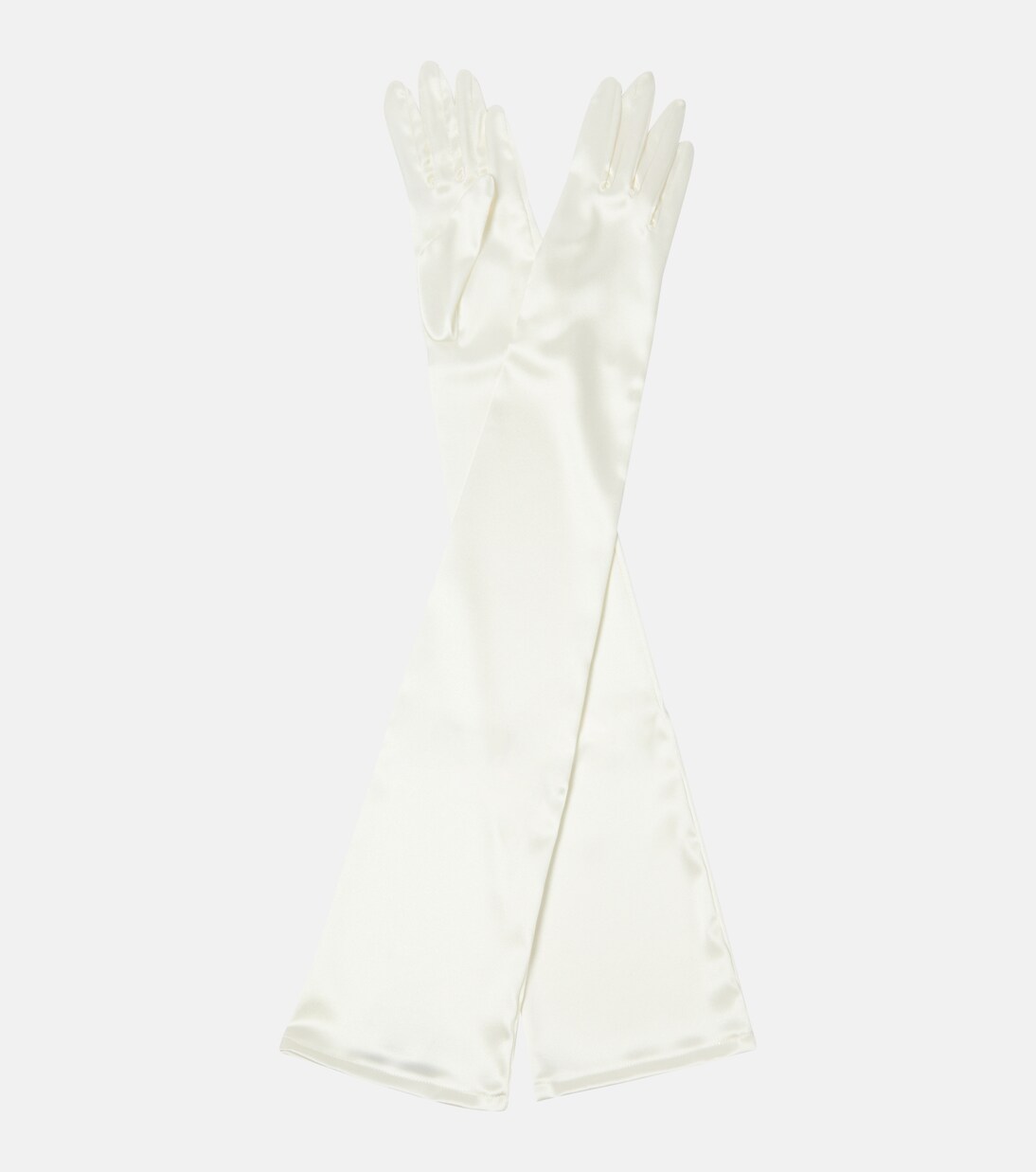 Bridal - Guanti in raso di misto seta | Dolce&Gabbana