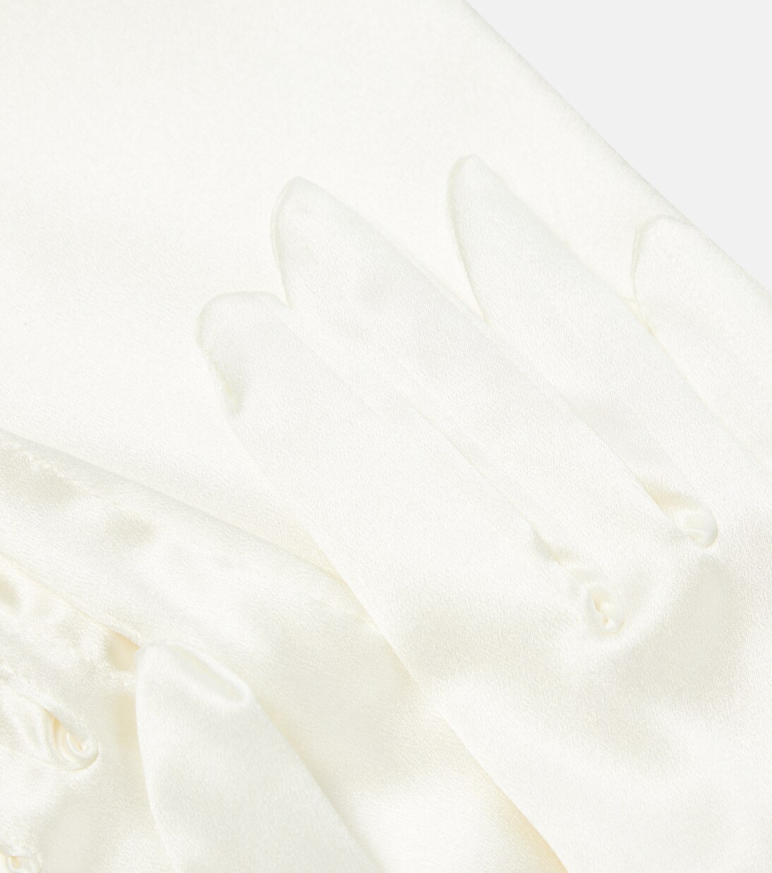 Bridal - Guanti in raso di misto seta | Dolce&Gabbana