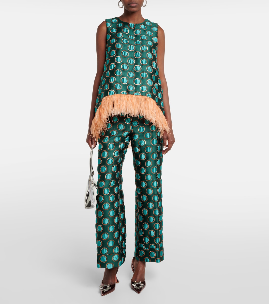 Pantalones Hendrix en jacquard | La DoubleJ
