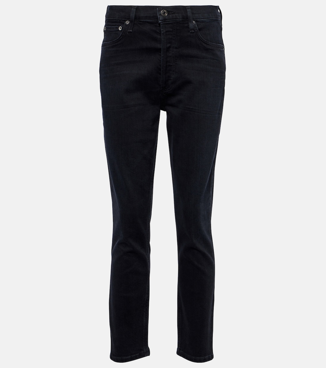 Nico high-rise slim jeans | Agolde