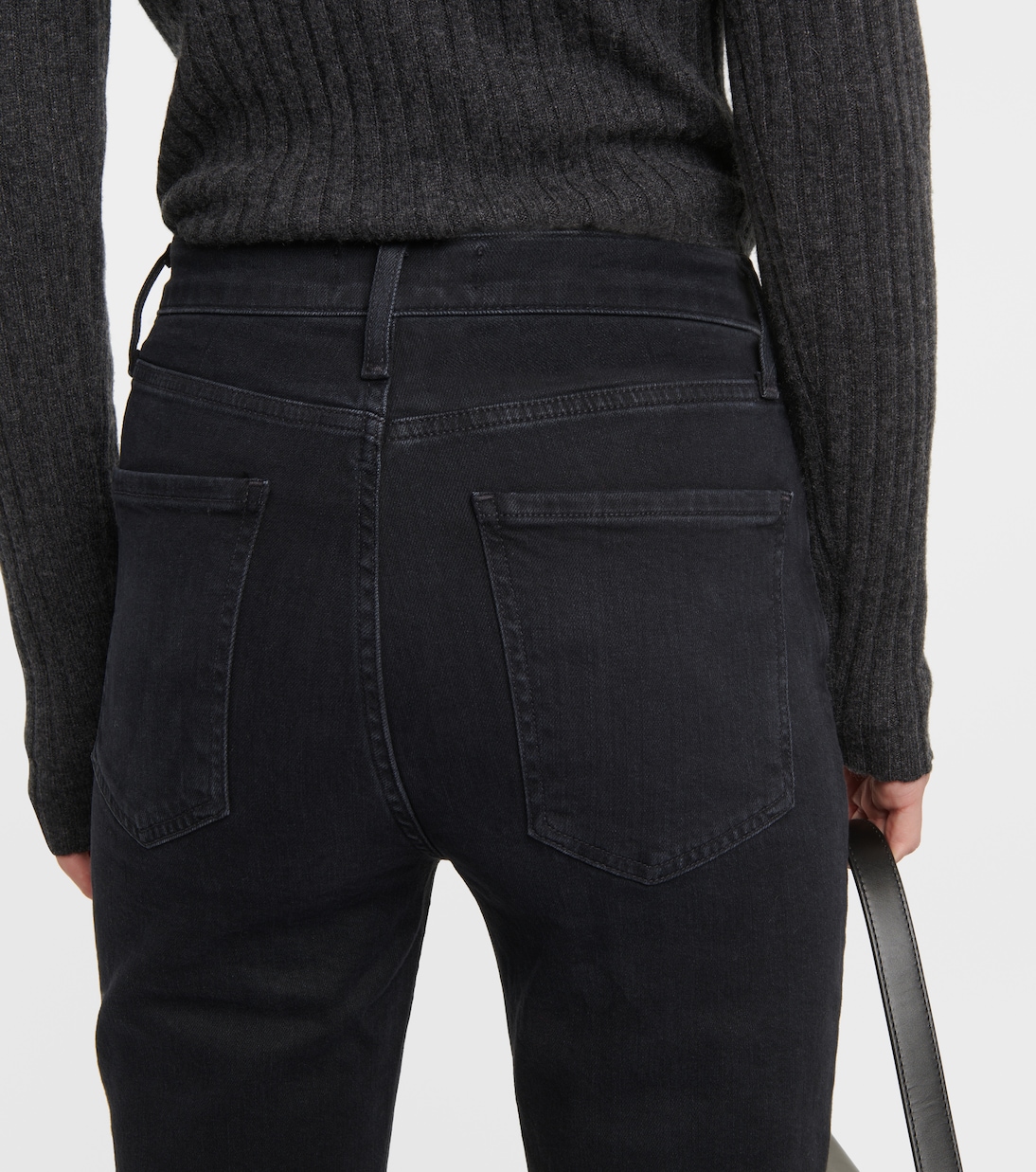 Nico high-rise slim jeans | Agolde