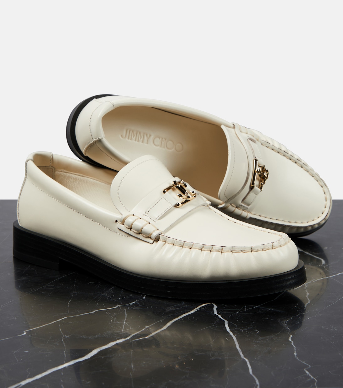 Loafers Addie aus Leder | Jimmy Choo