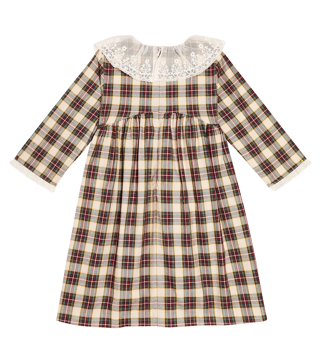 Abito in cotone tartan  | La Coqueta