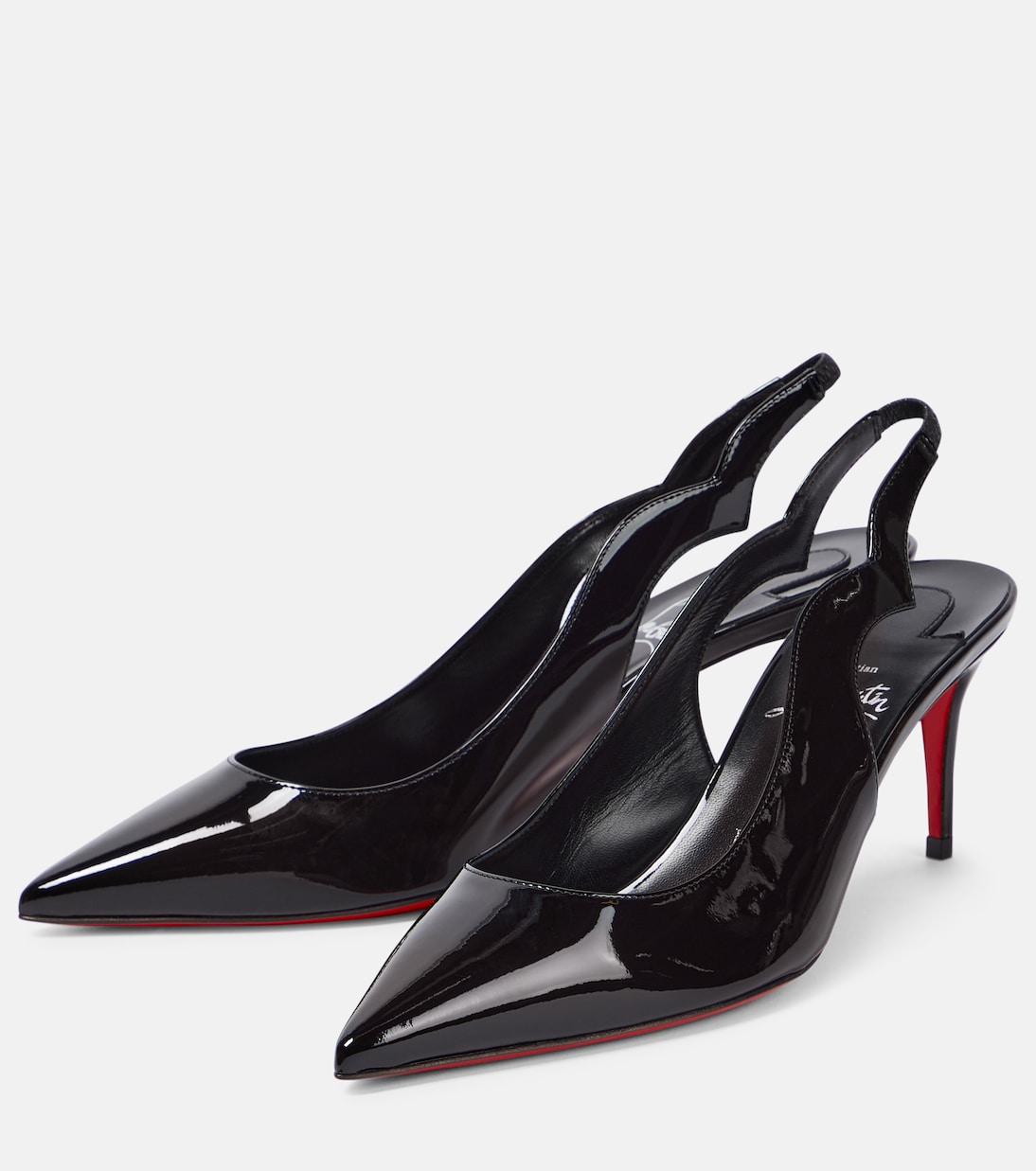 Escarpins Hot Chick Sling en cuir | Christian Louboutin