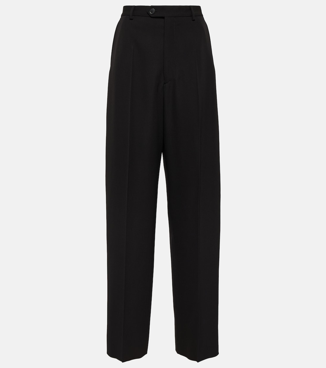 Pantalones Balenciaga de Corte Amplio en Lana para Jóvenes Modernos