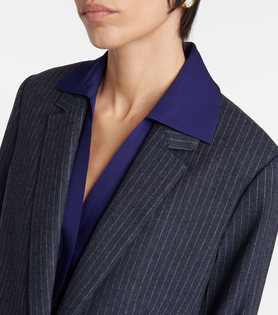 Blazer in flanella a righe | Vince