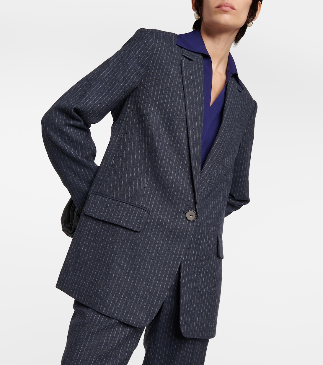 Blazer in flanella a righe | Vince