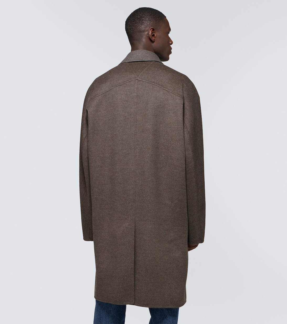 Wool and cashmere overcoat | Bottega Veneta