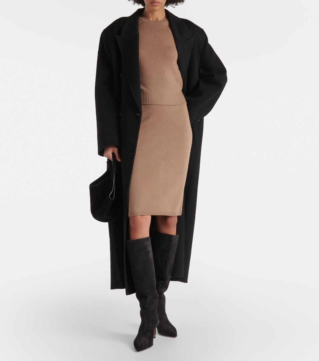 Falda midi Dina de lana virgen | 'S Max Mara