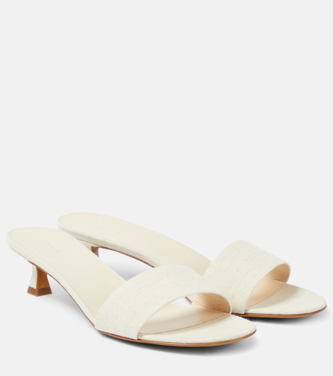 Sandali Combo Kitten in raso | The Row