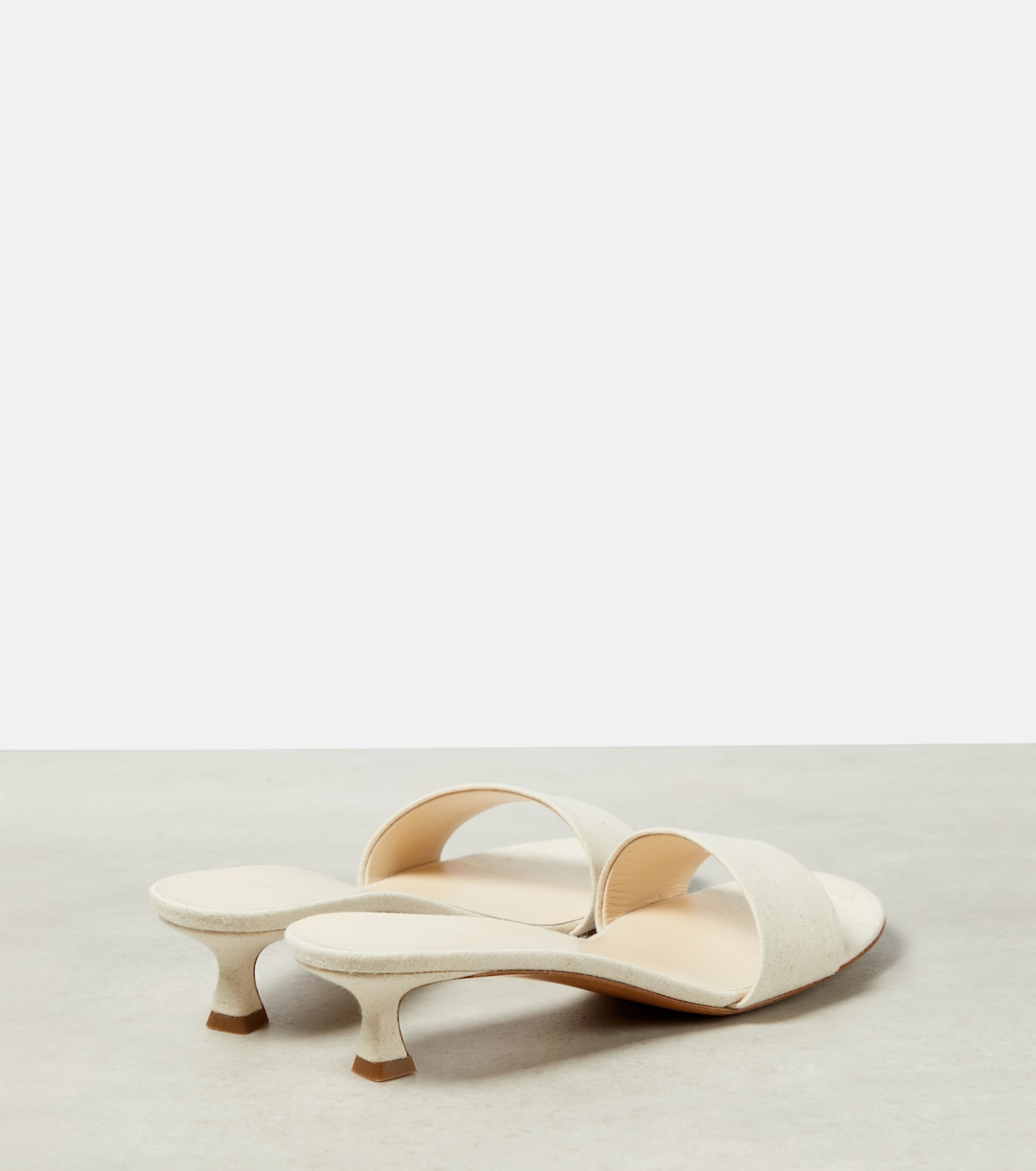 Sandali Combo Kitten in raso | The Row