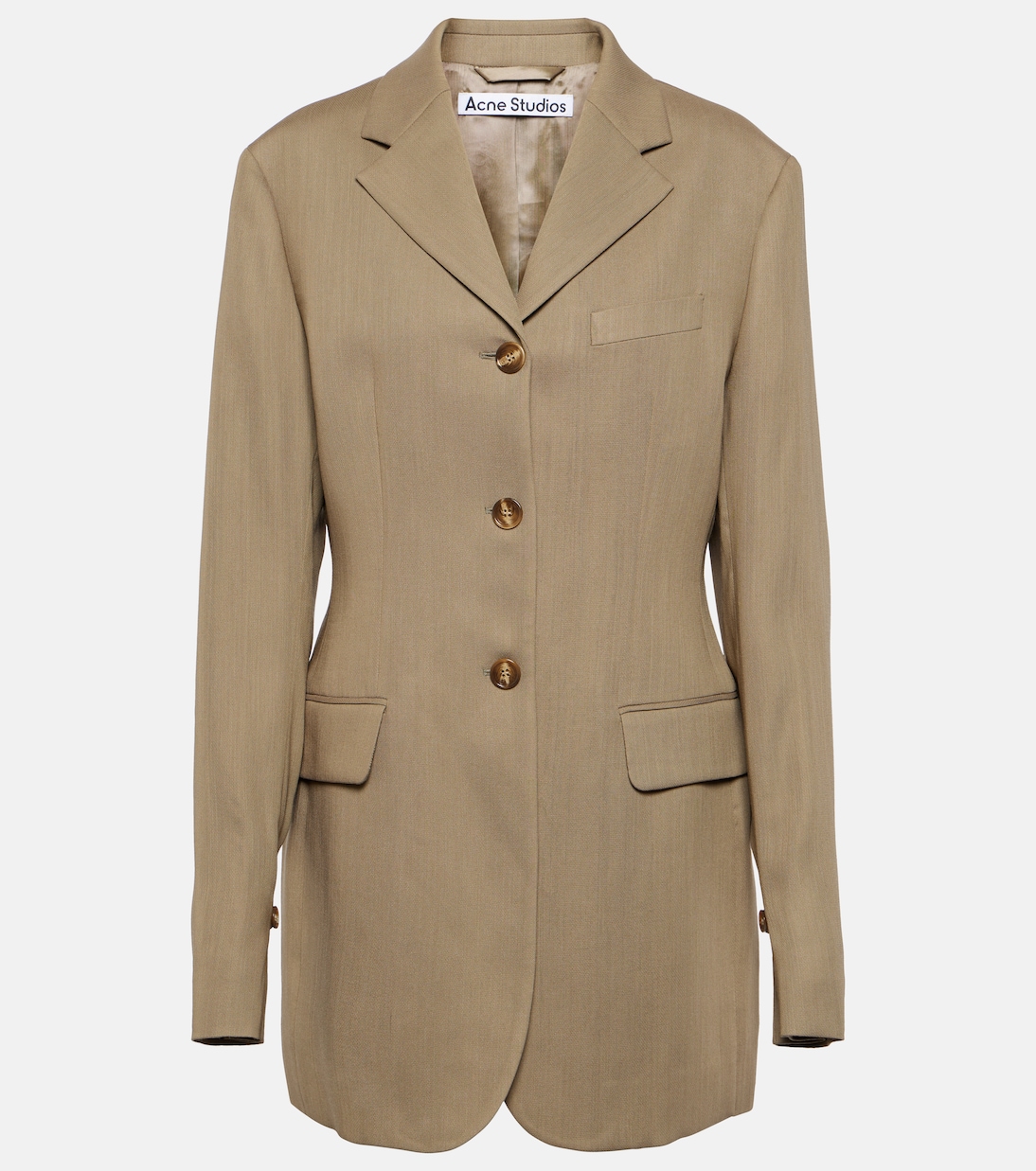 Blazer monopetto Jolcie in misto lana | Acne Studios