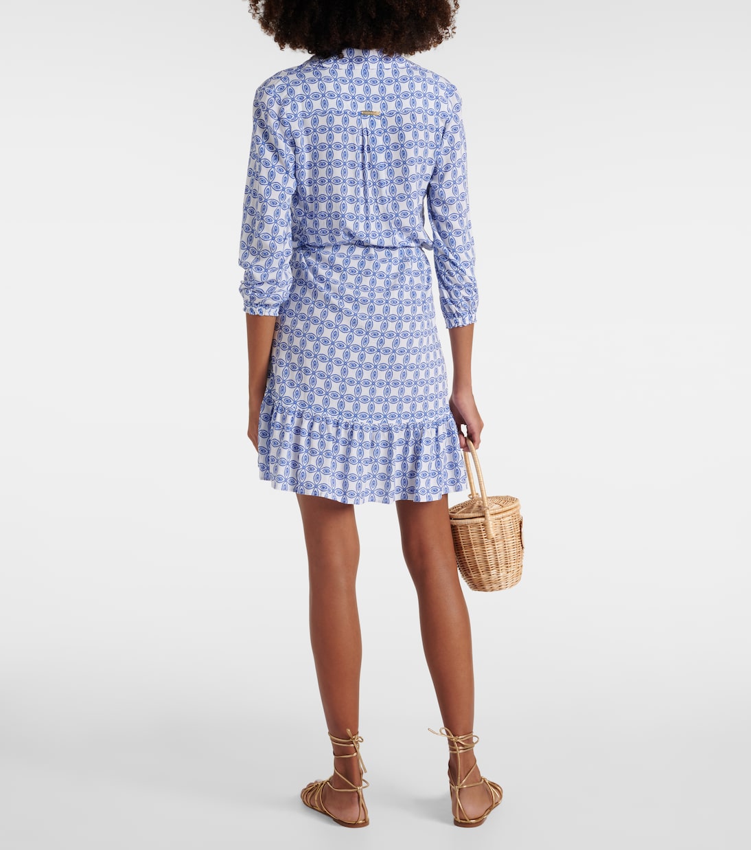 Mahoe Bay printed minidress | Heidi Klein