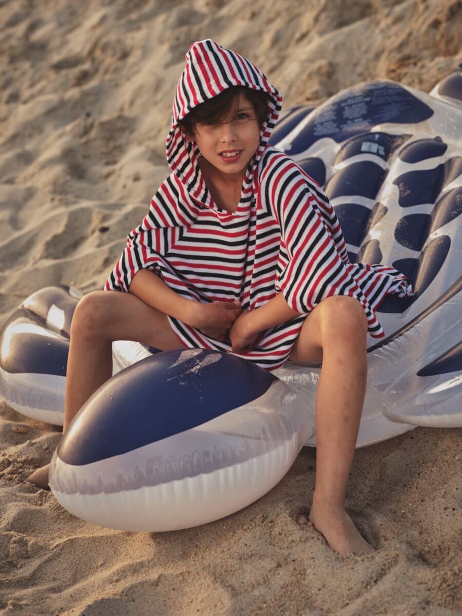 Gizzy striped cape | Vilebrequin Kids