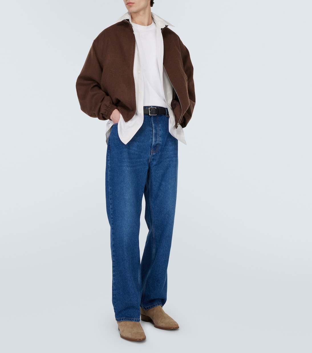 Chemise rayée en coton | Ami Paris
