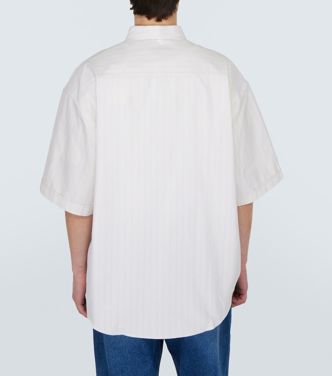 Chemise rayée en coton | Ami Paris