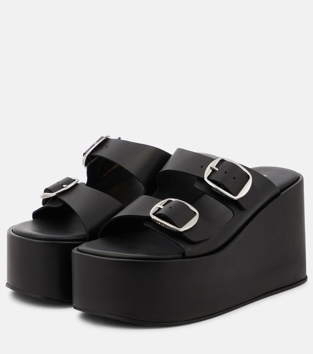 Mules à plateforme en cuir | Coperni