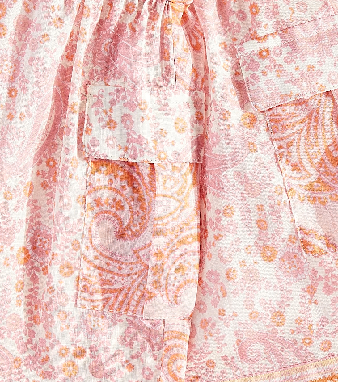 Short Ottie en coton à motif cachemire | Zimmermann Kids
