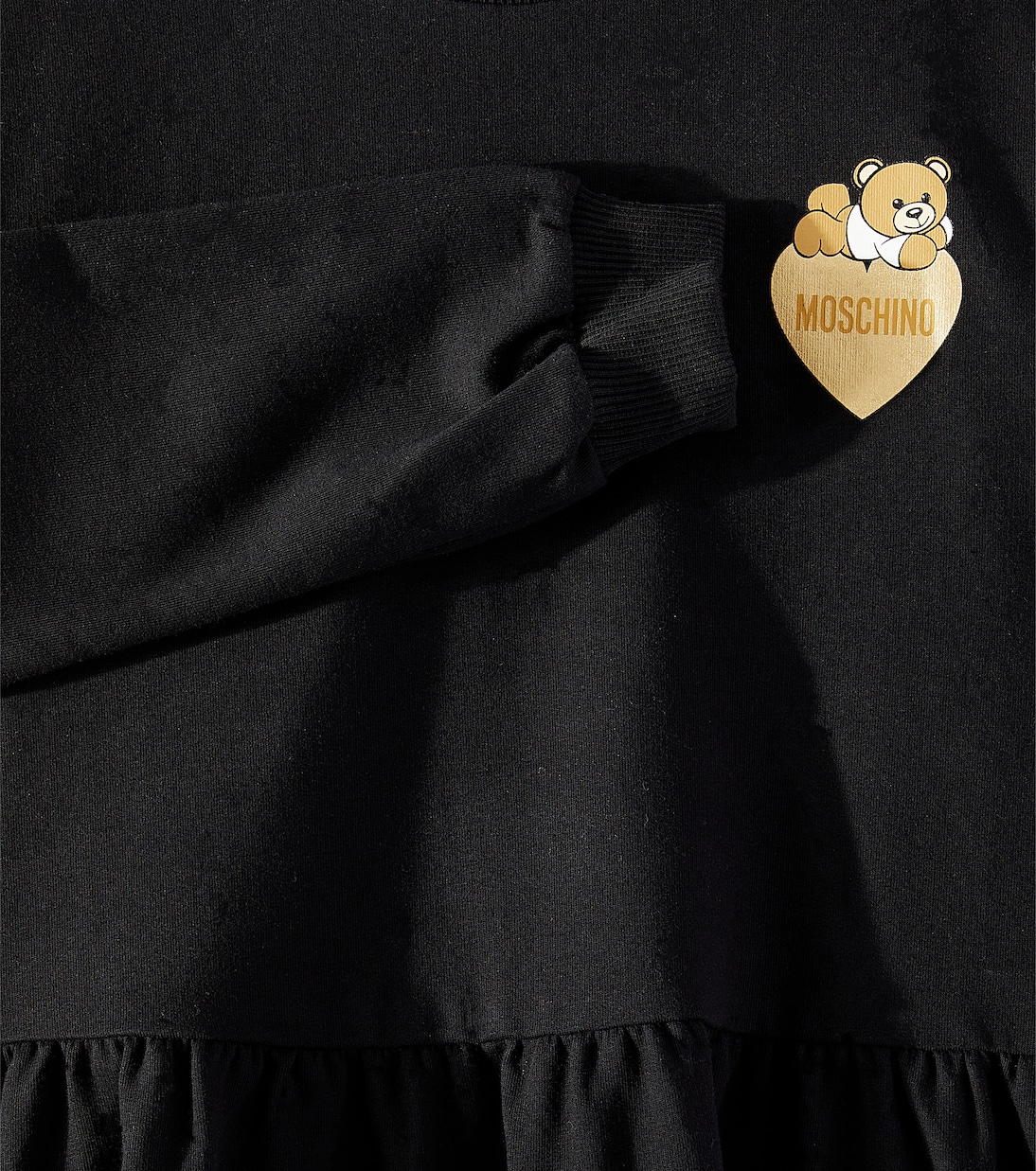Abito Teddy Bear in misto cotone | Moschino Kids