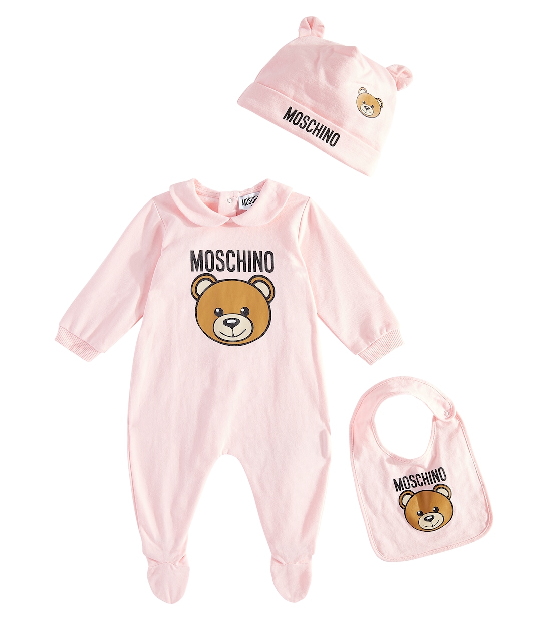 Baby printed cotton set | Moschino Kids