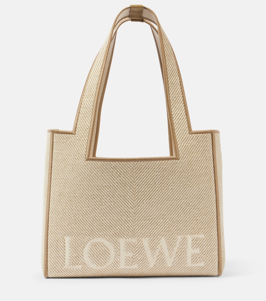 Borsa Loewe Font Medium in canvas | Loewe