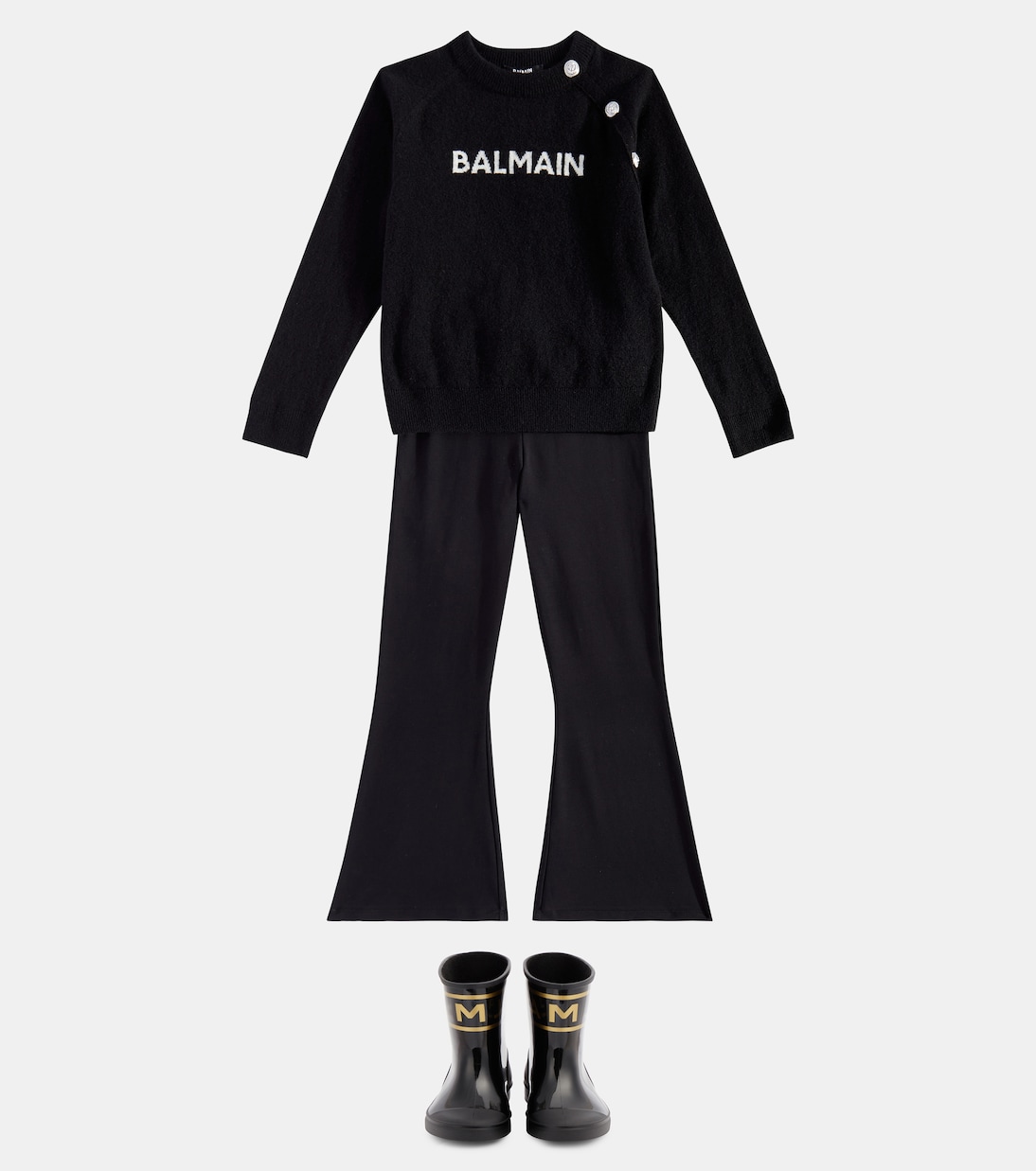 Leggings aus Jersey | Balmain Kids