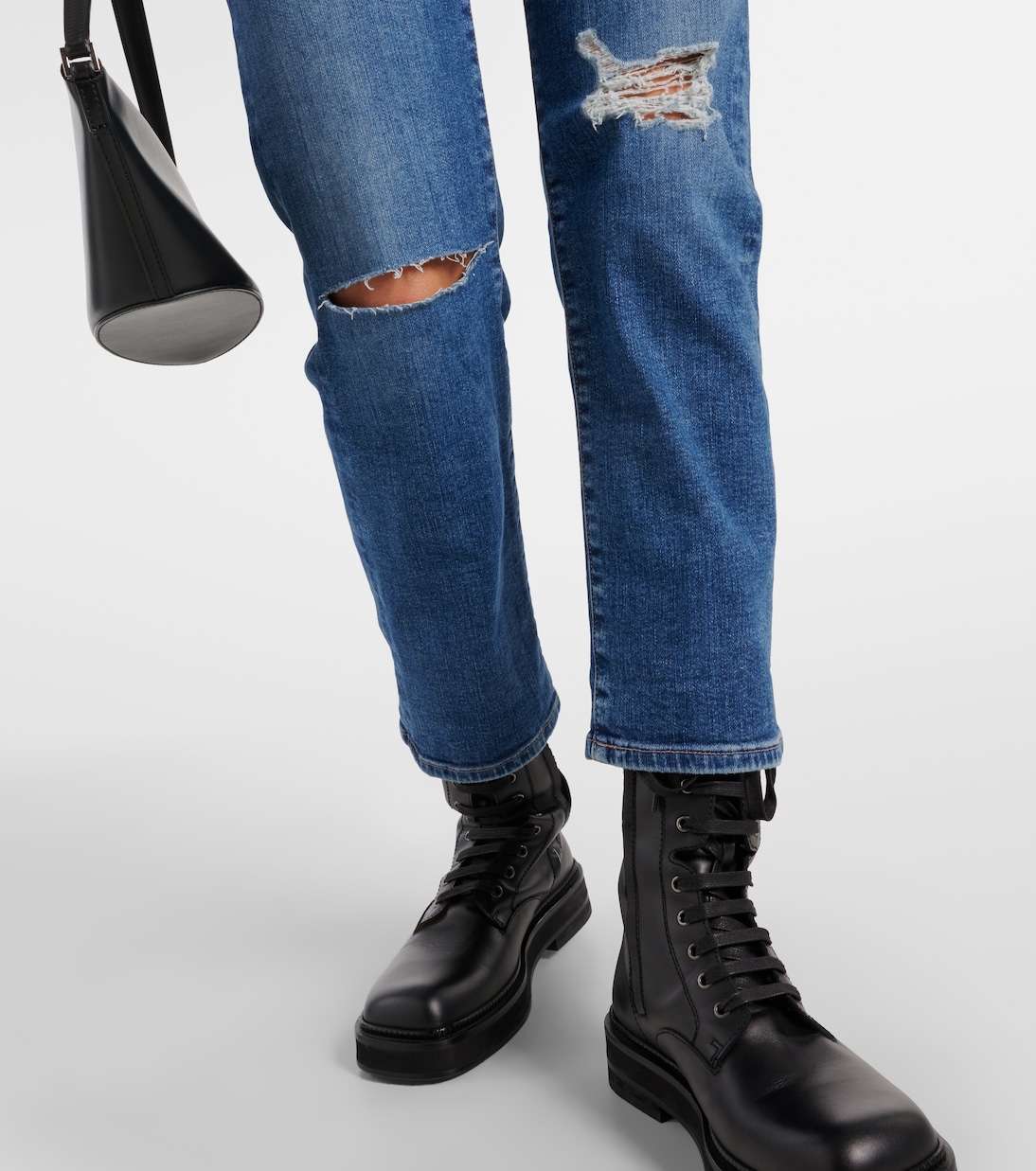 Jeans rectos American de tiro medio | AG Jeans