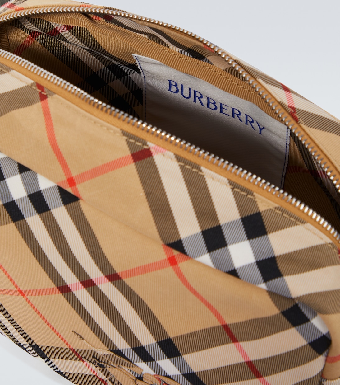 Burberry Check crossbody bag in multicoloured - Burberry Burberry Check crossbody bag in multicoloured - Burberry