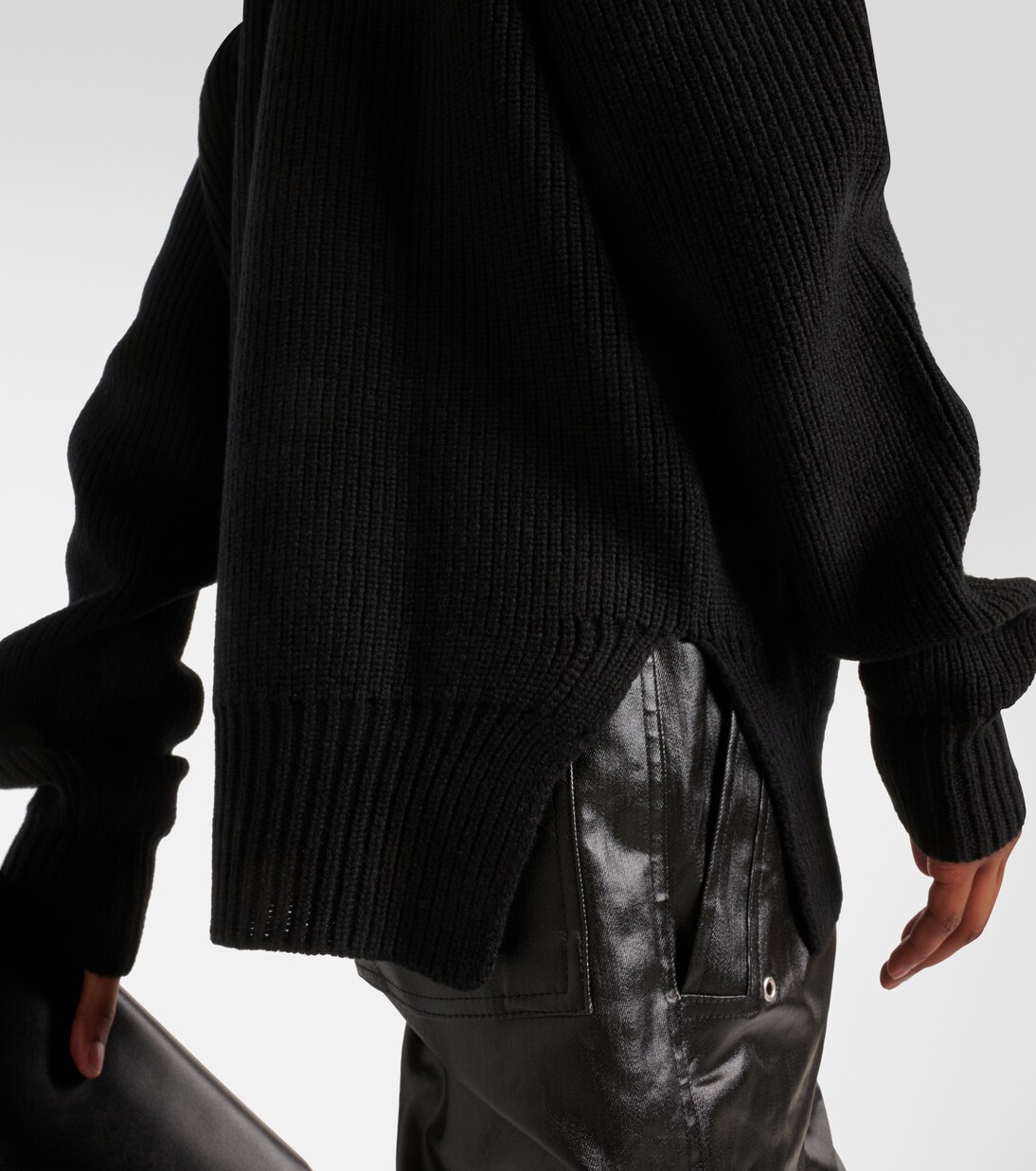 Pullover aus Rippstrick | Rick Owens