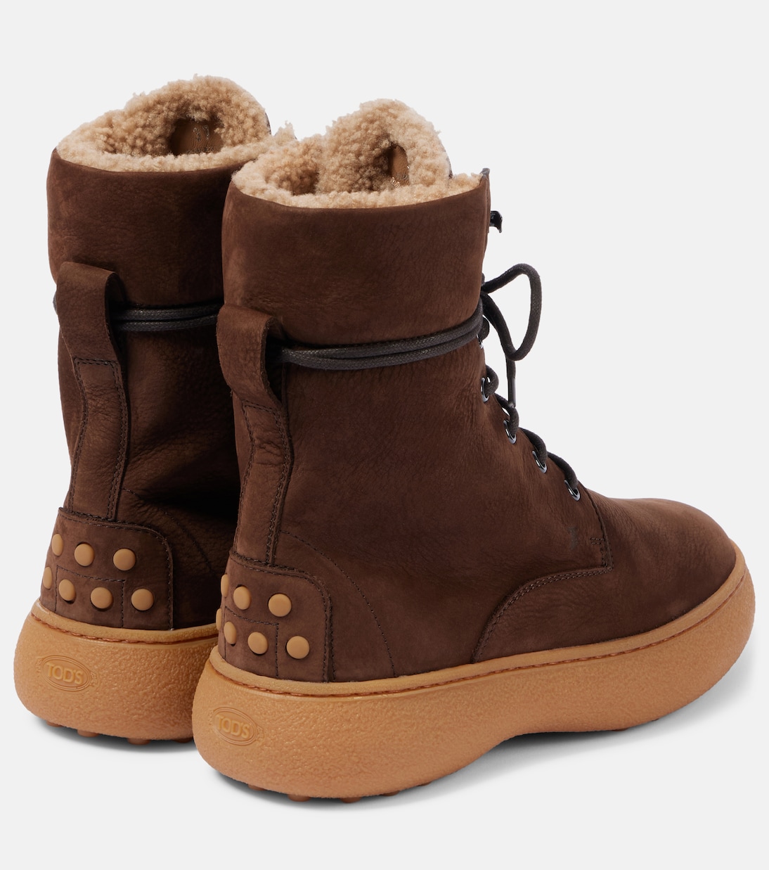Botas con cordones Gommino de piel | Tod's